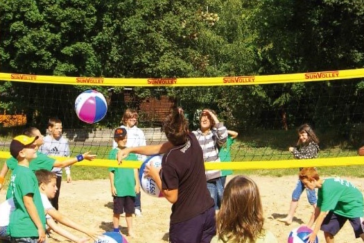Beachvolleyball im Störitzland bei Berlin